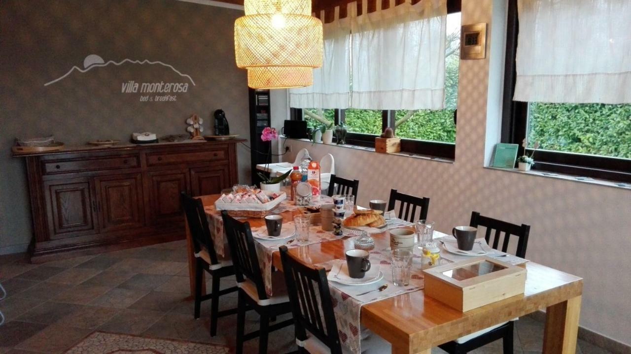 B&B Villa Monterosa Con Piscina Castronno Bagian luar foto